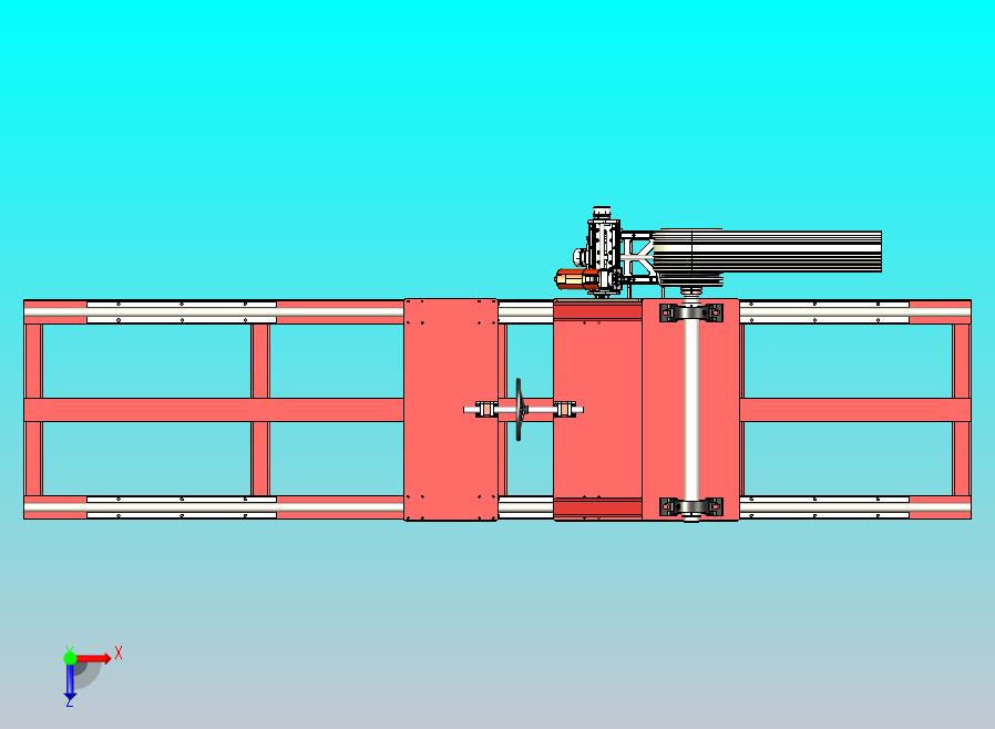 V型皮带磨床3D图纸模型