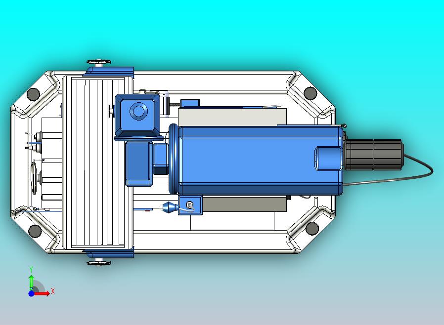 多用途铣床模型