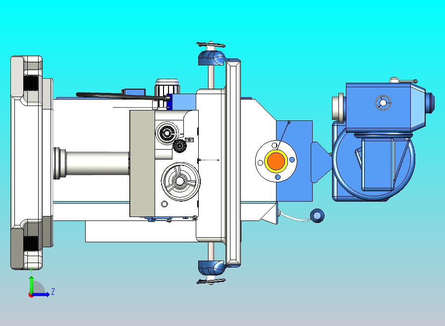多用途铣床模型