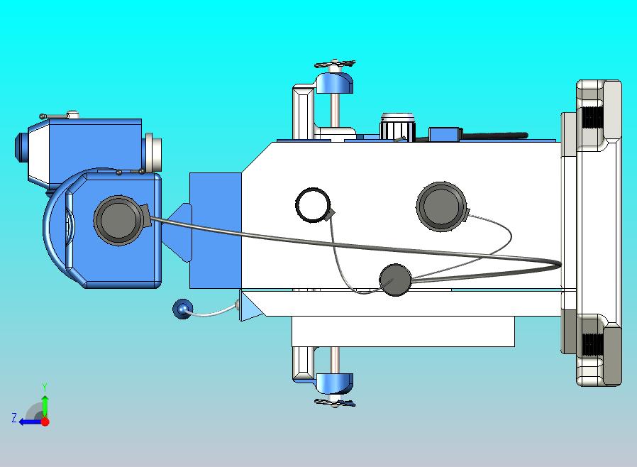 多用途铣床模型
