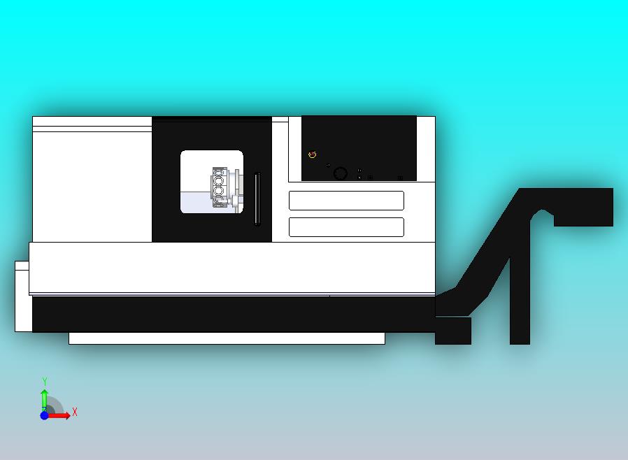 斗山300M数控机床模型