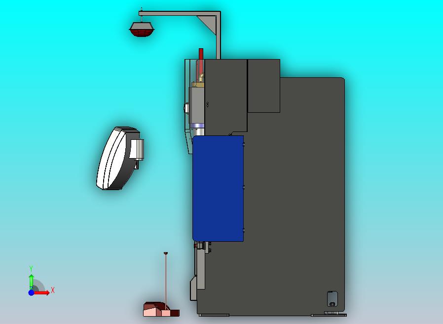 阿马达折弯机设备模型
