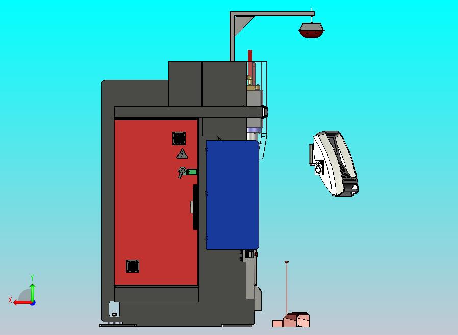 阿马达折弯机设备模型