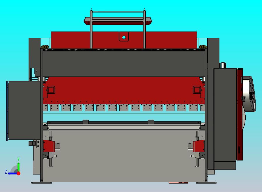阿马达折弯机设备模型