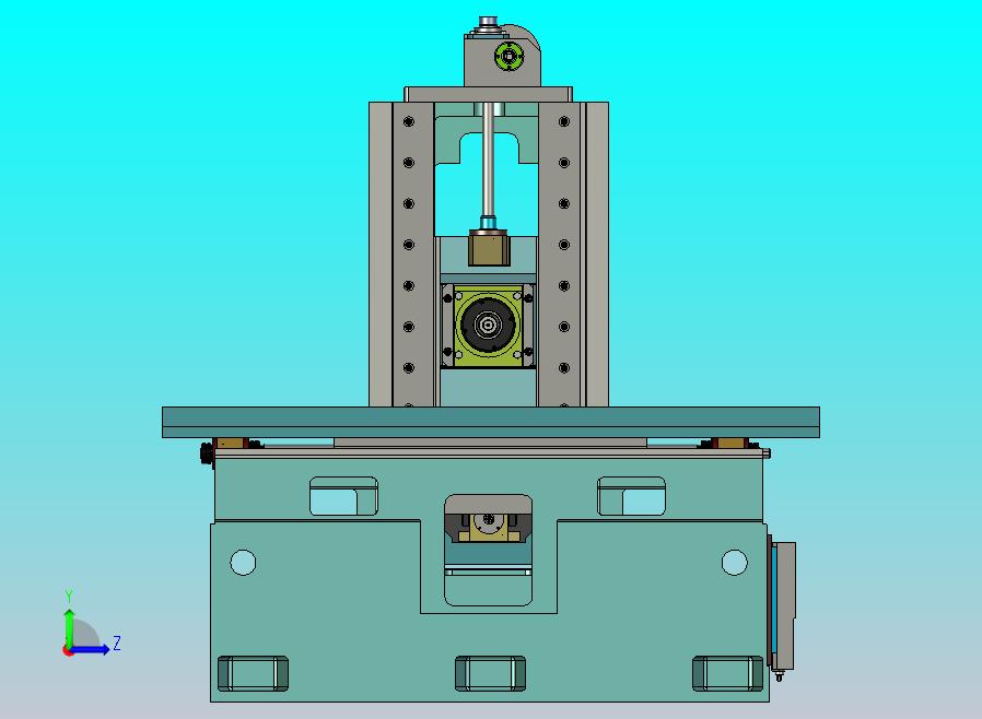 垂直研磨机设备模型3D图