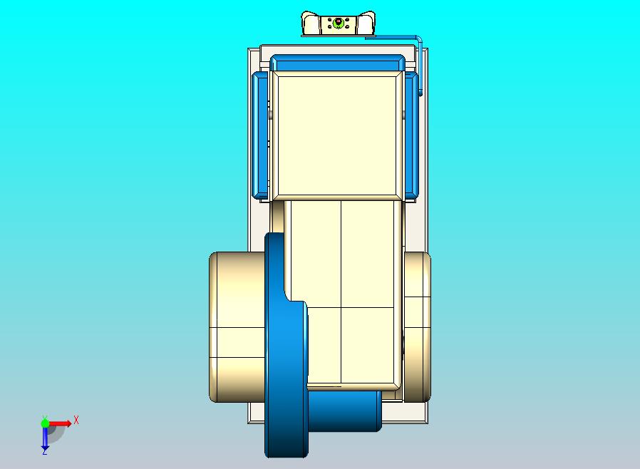 冲床3D模型图纸