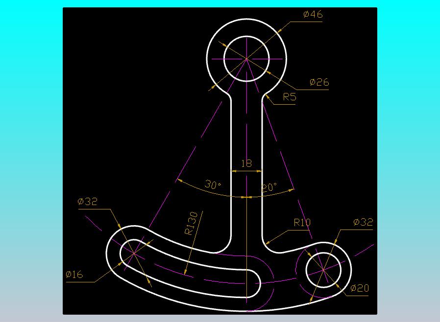 CAD图纸机械平面图8