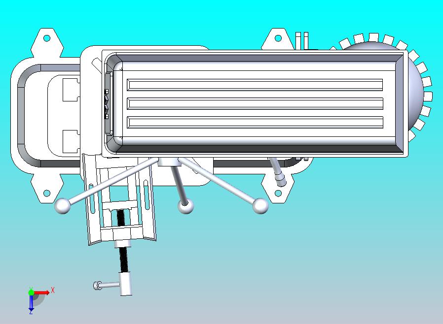立式钻床设备模型3D