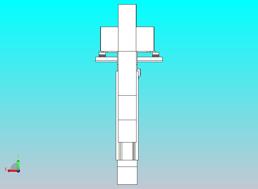 龙门刨床3D模型