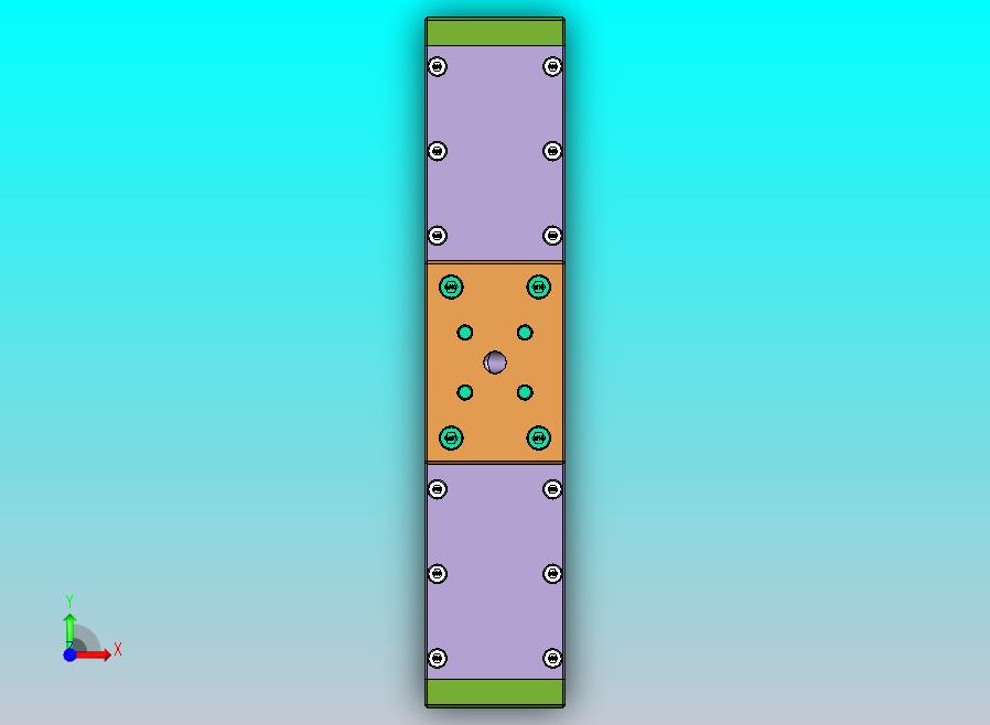 熔喷布模具图B款450模型