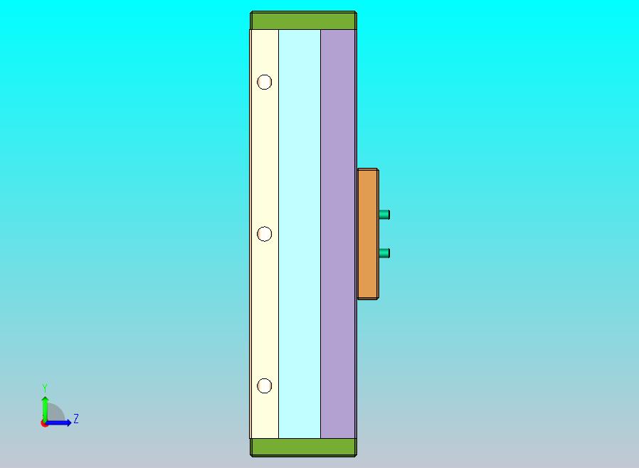 熔喷布模具图B款450模型