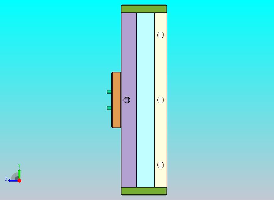 熔喷布模具图B款450模型