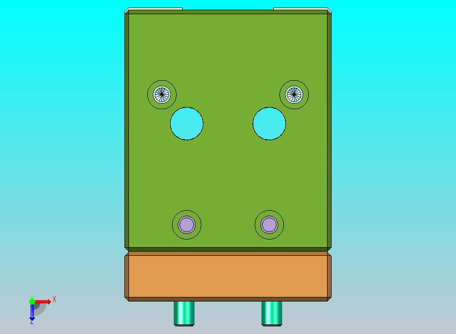 熔喷布模具图B款450模型