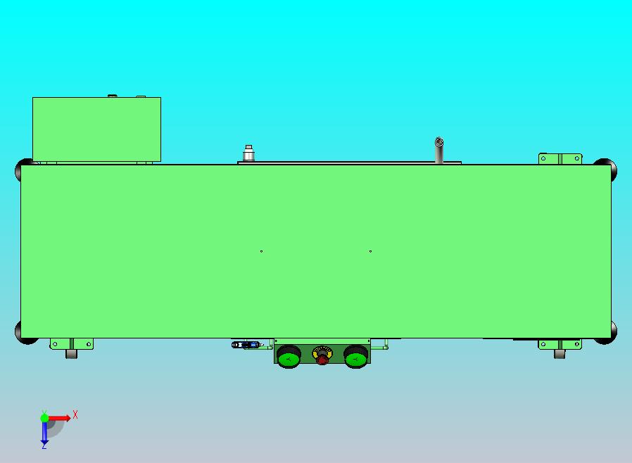 精密四轴车床3D模型