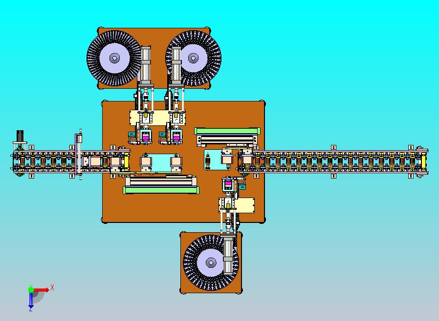 马达转子压入组装机3D图纸