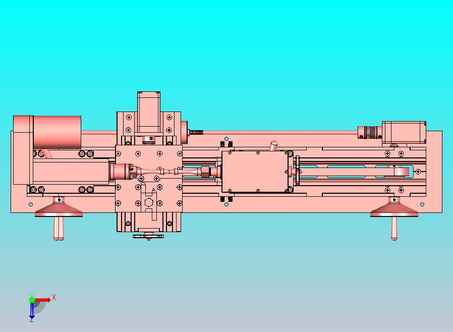 迷你小型车床三维模型3D图