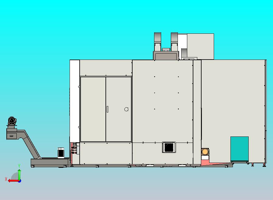 立式加工中心GA-V918C设备模型