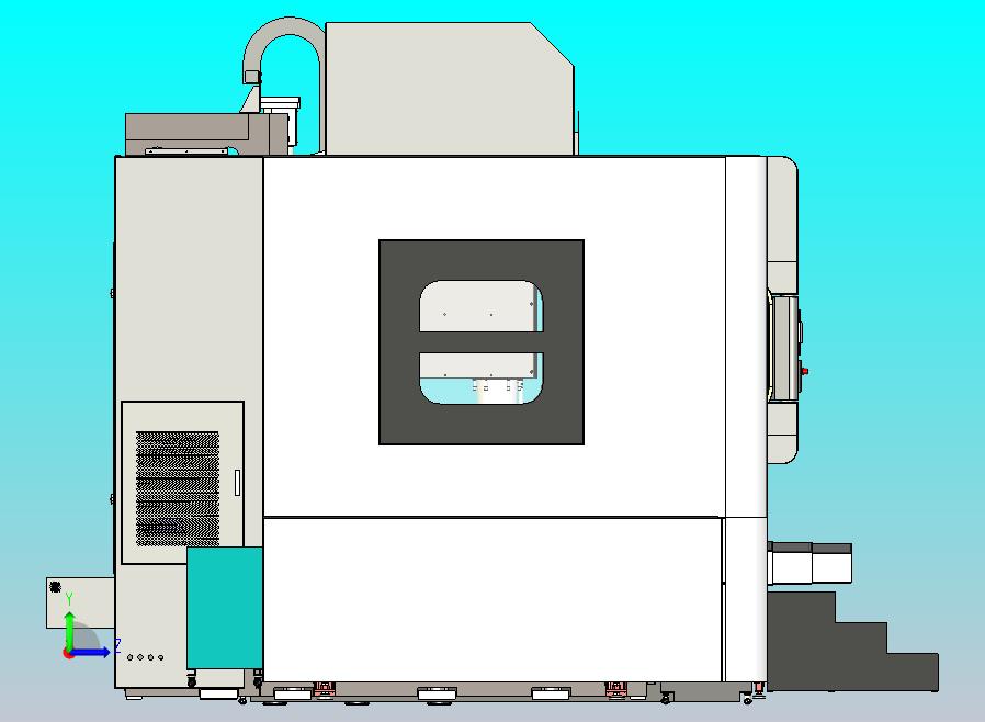 立式加工中心GA-V918C设备模型