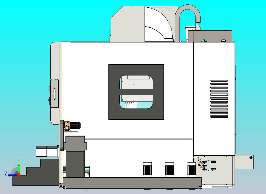 立式加工中心GA-V918C设备模型