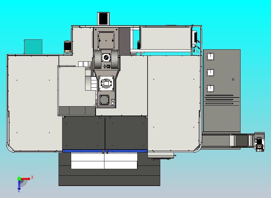 立式加工中心GA-V918C设备模型