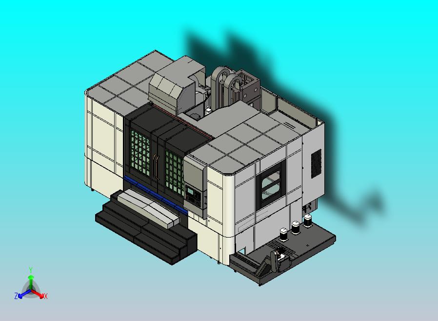 立式加工中心GA-V918C设备模型