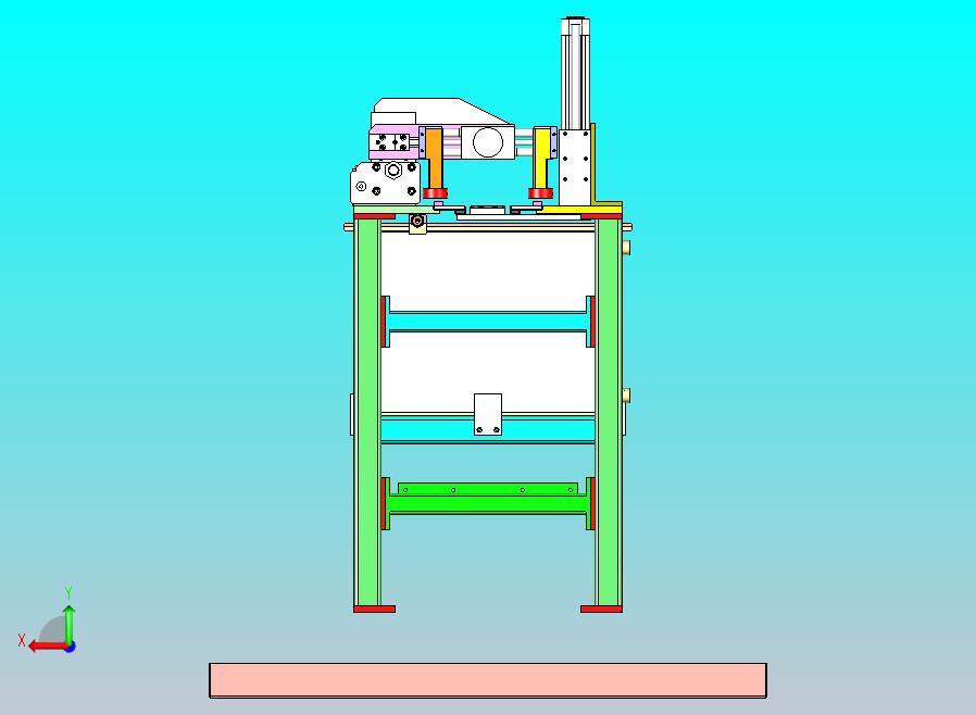 双列直插式封装机3D图纸