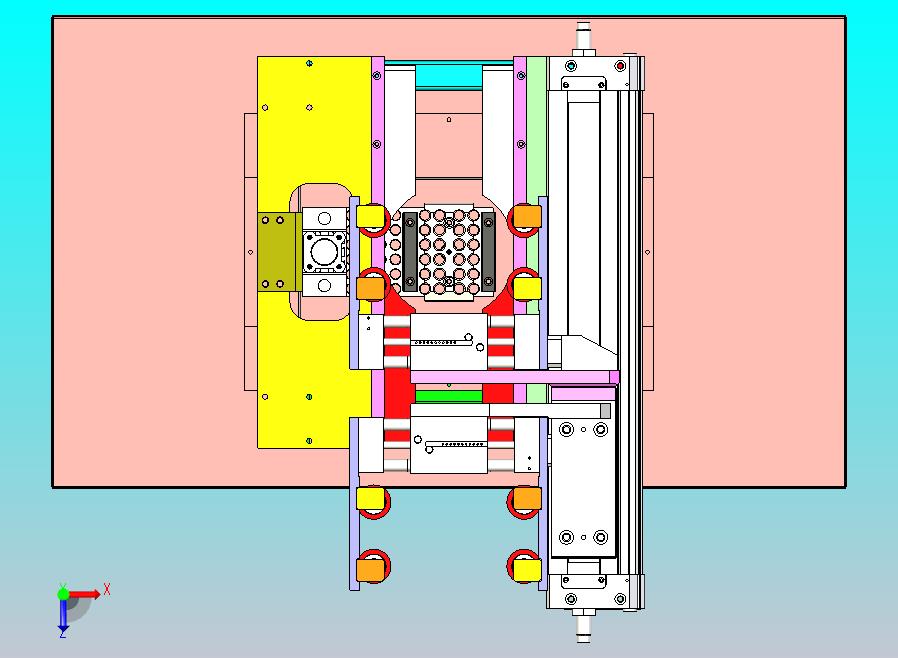 双列直插式封装机3D图纸