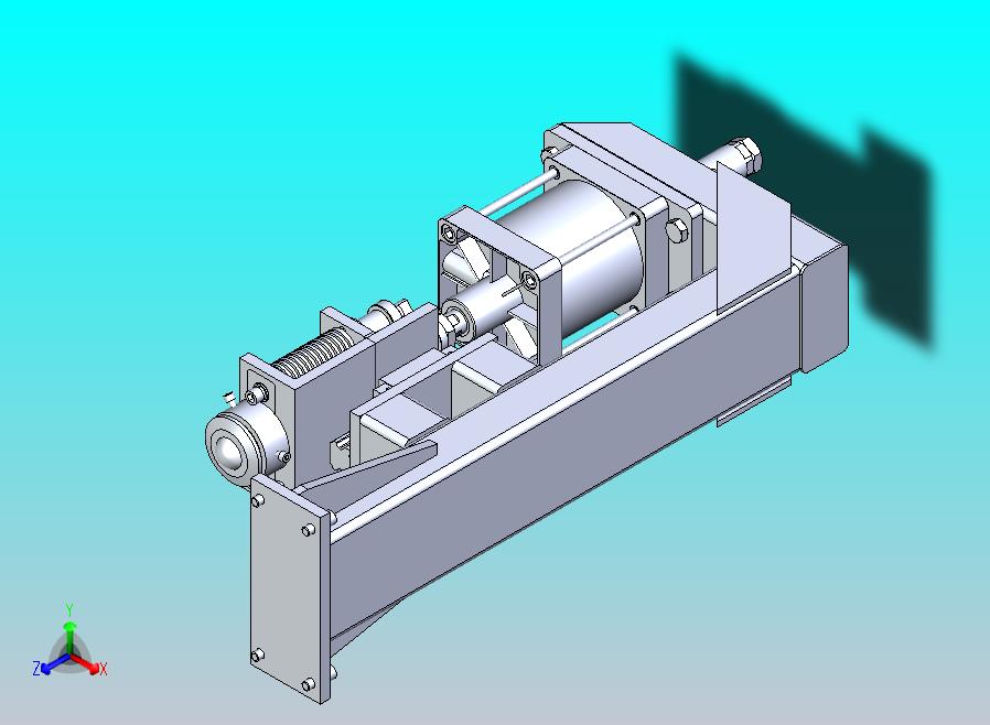 一款汽车轮胎拆卸机压力耐久性测试三维模型
