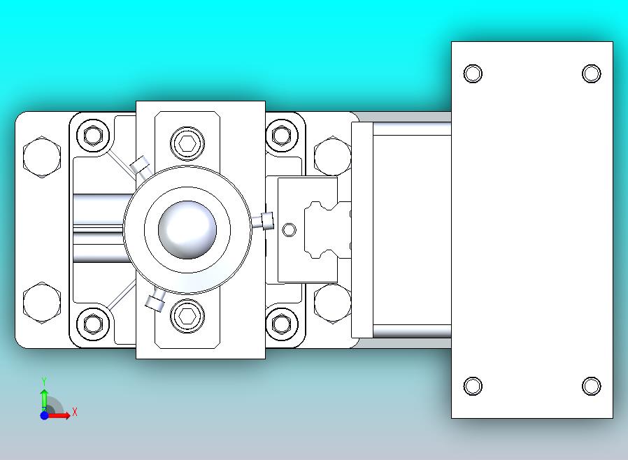 一款汽车轮胎拆卸机压力耐久性测试三维模型