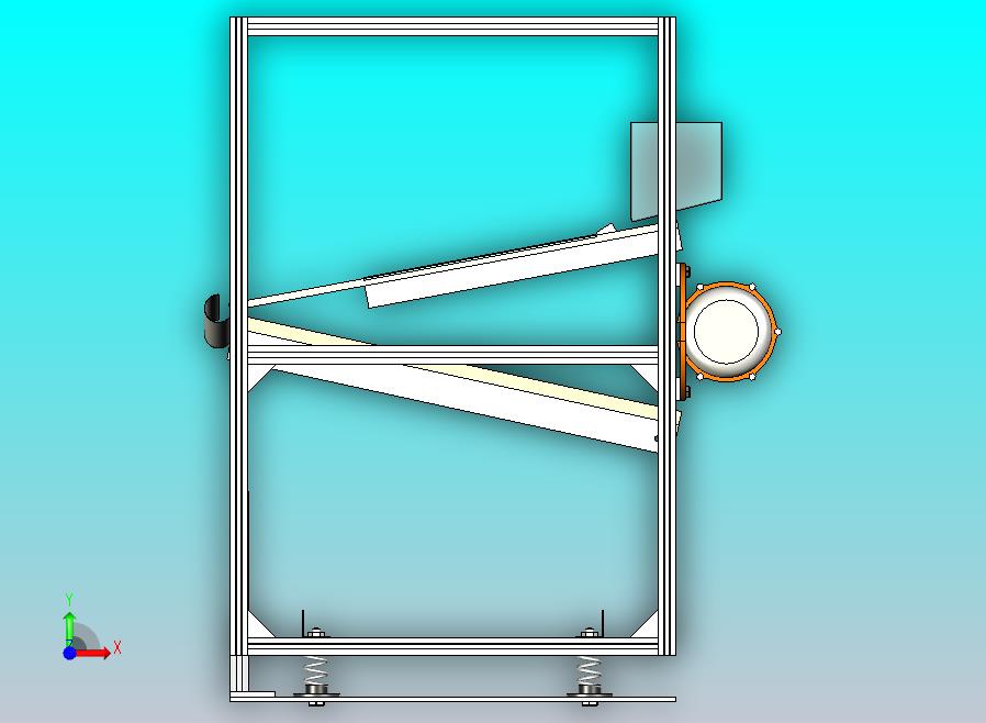 一款钱币分离、清点机三维模型