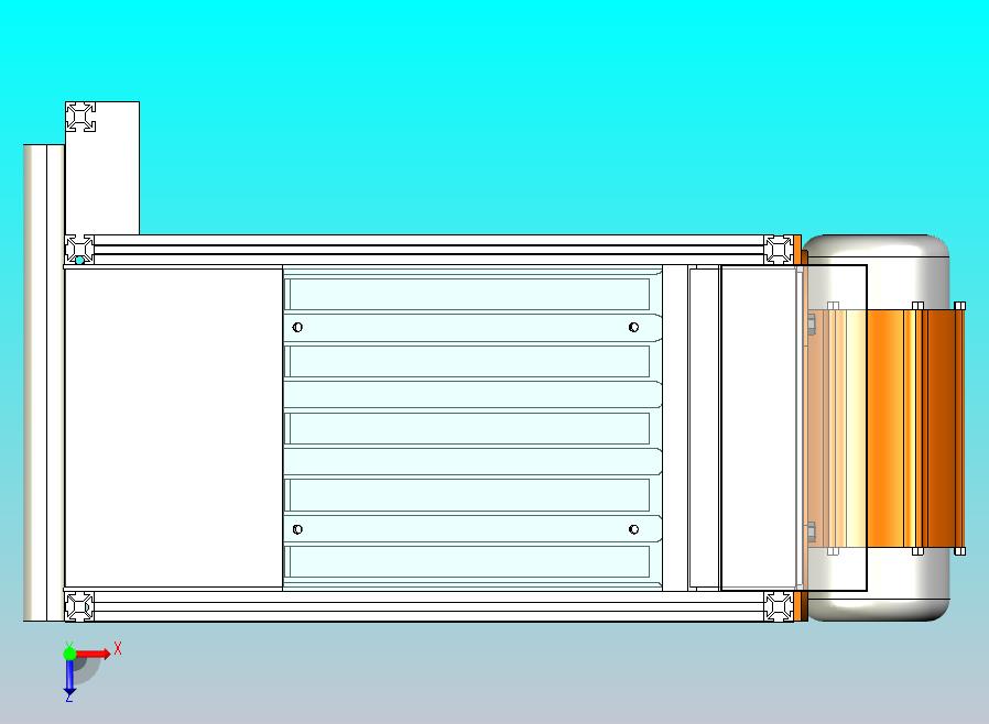 一款钱币分离、清点机三维模型