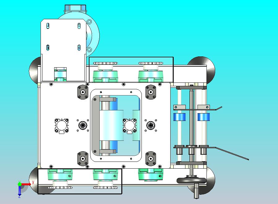 一款木线条送料机三维模型