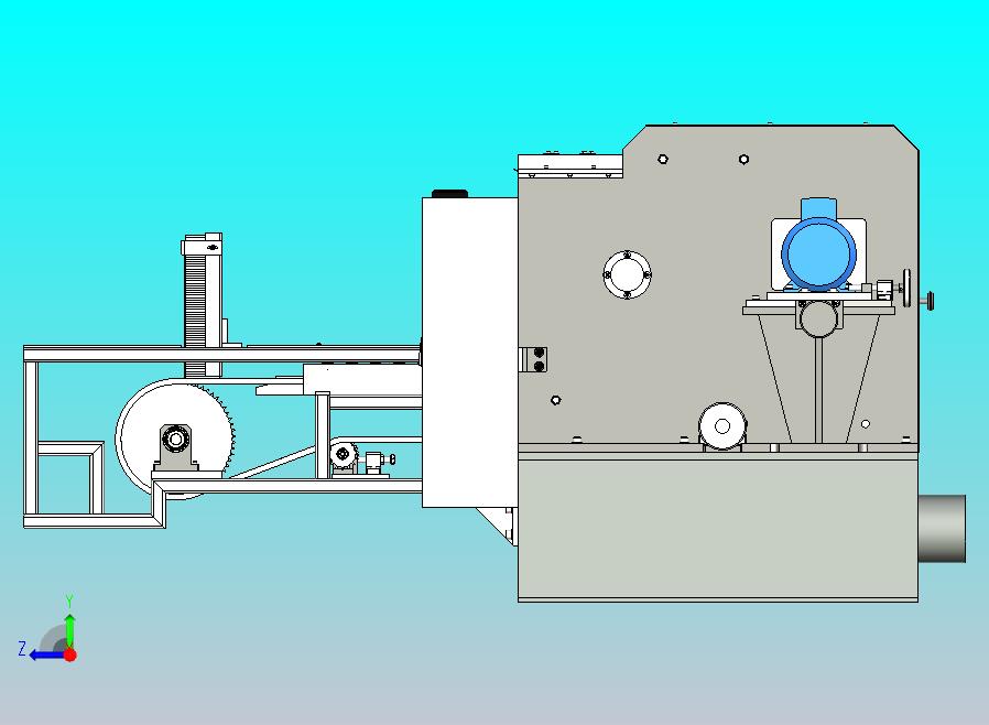 一款木百叶切三维模型