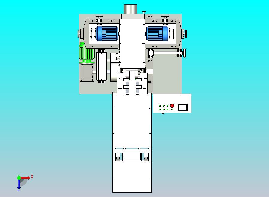 一款木百叶切三维模型