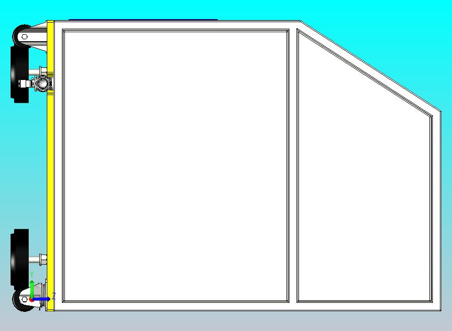 一款抛光专机装配图三维模型