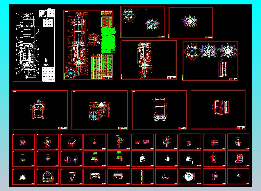 新型气化炉总图