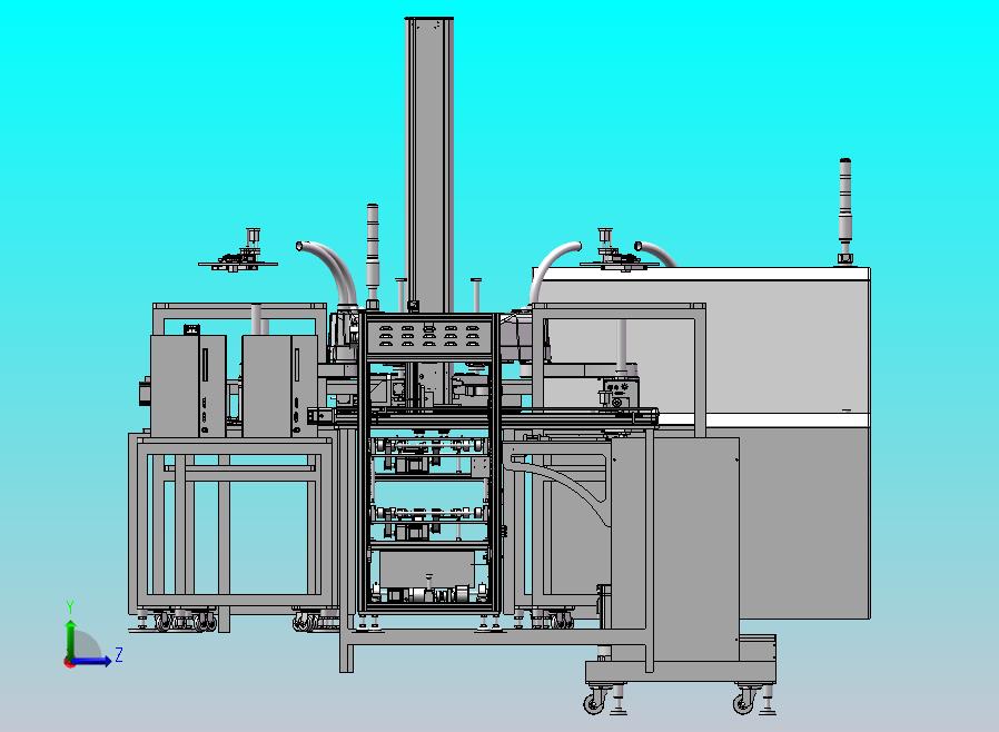 前自动测试线体
