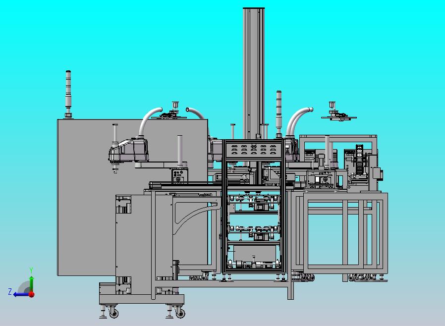 前自动测试线体