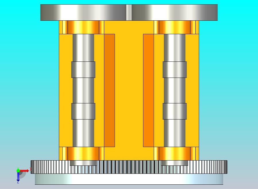简易汽车发动机