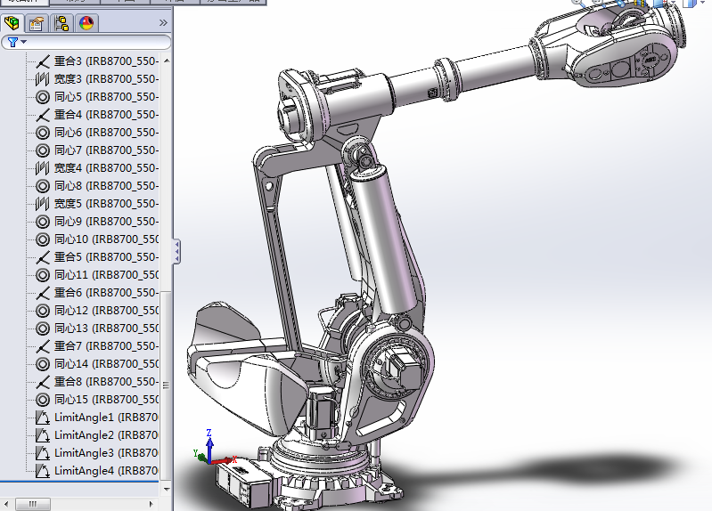 IRB8700-550-4200关节可运动机器人