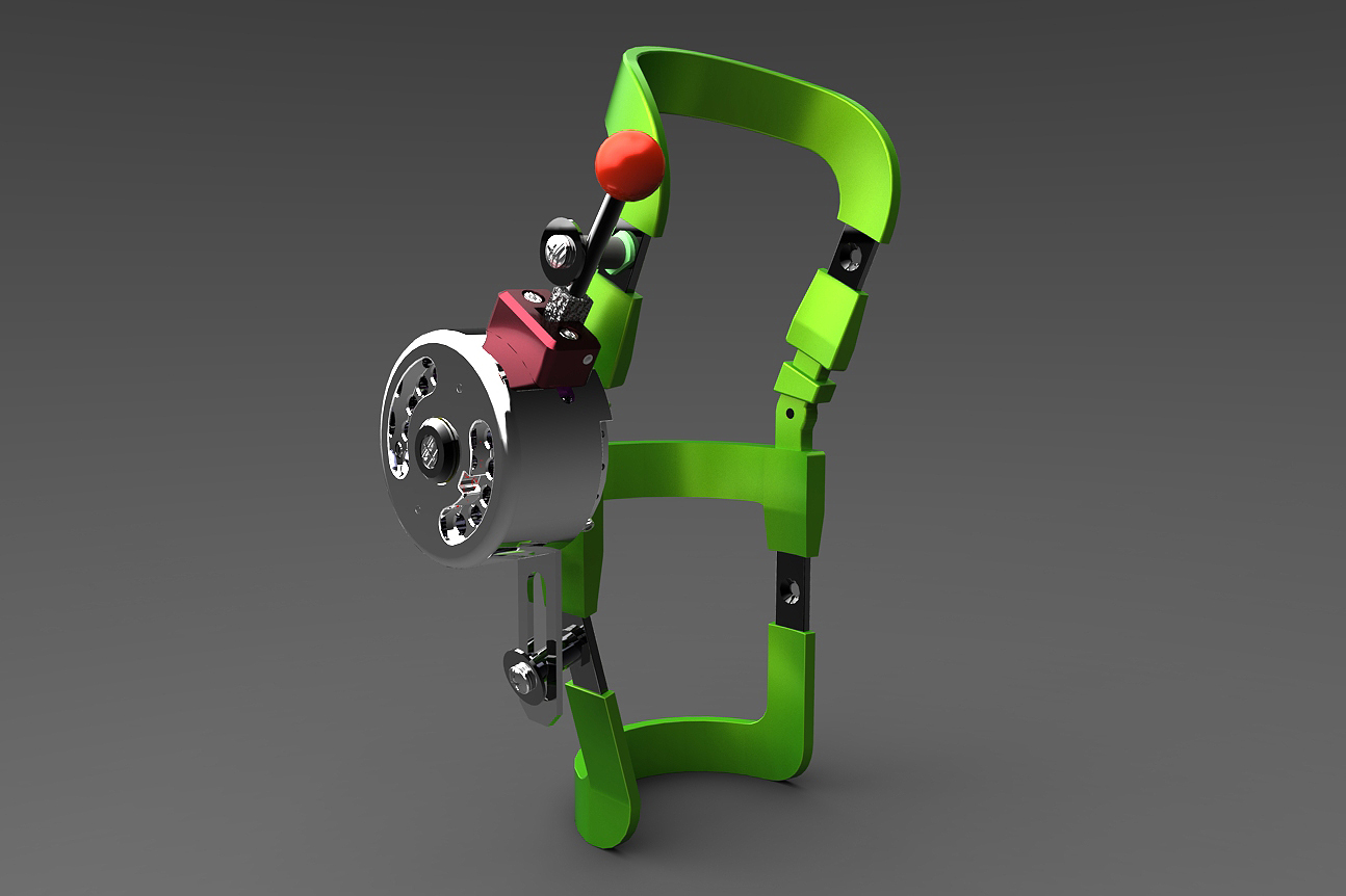 扭矩轮毂-受损膝盖的治疗装置