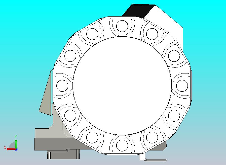 加工中心刀库刀盘