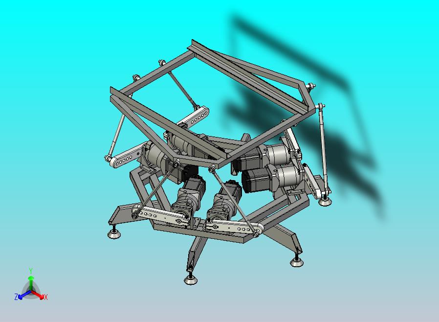 斯图尔特6自由度平台