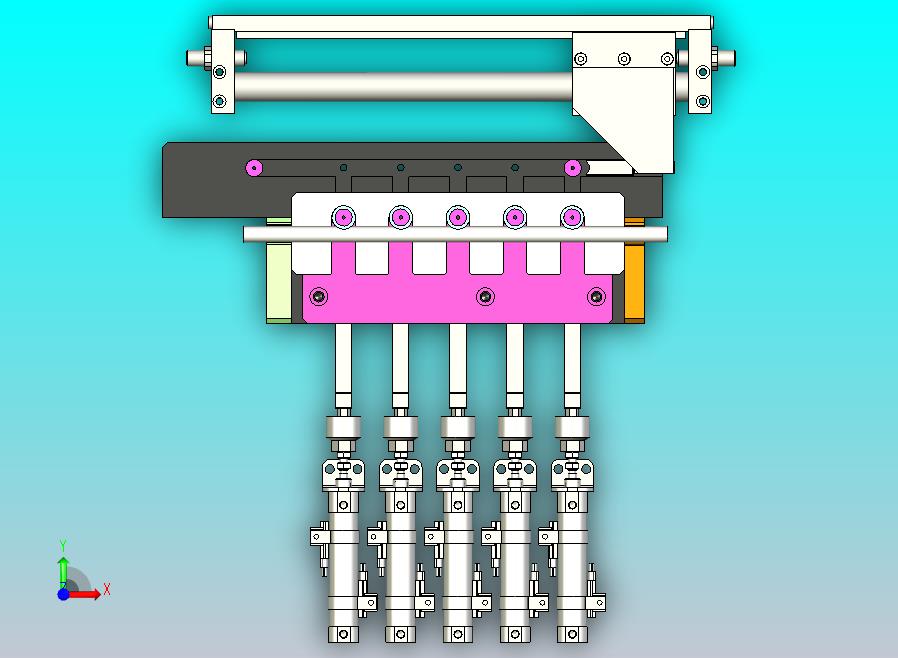 小轴承磁环弹夹 上料机构