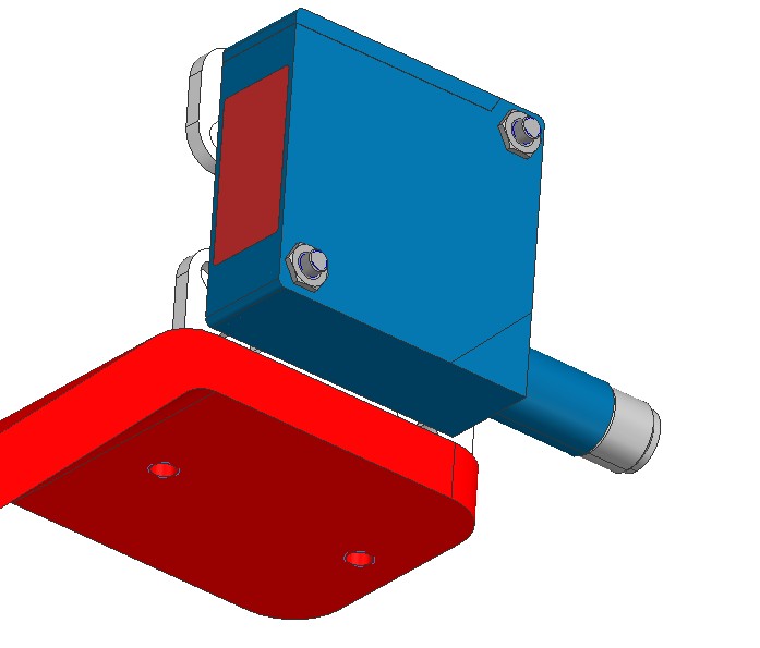 采用喜利得C型材的光电传感器安装支架