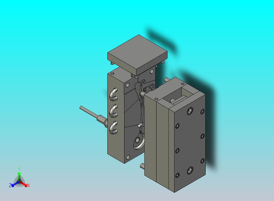 三板铝合金A380离合器模具