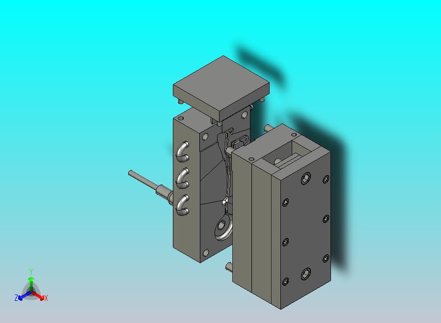 三板铝合金A380离合器模具