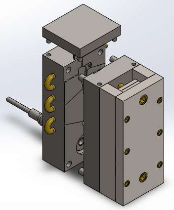 三板铝合金A380离合器模具