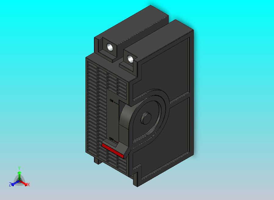 Inventor设计的断电器