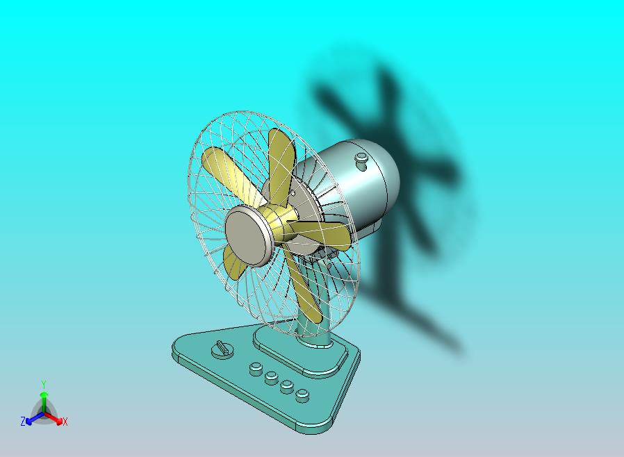 小风扇3D